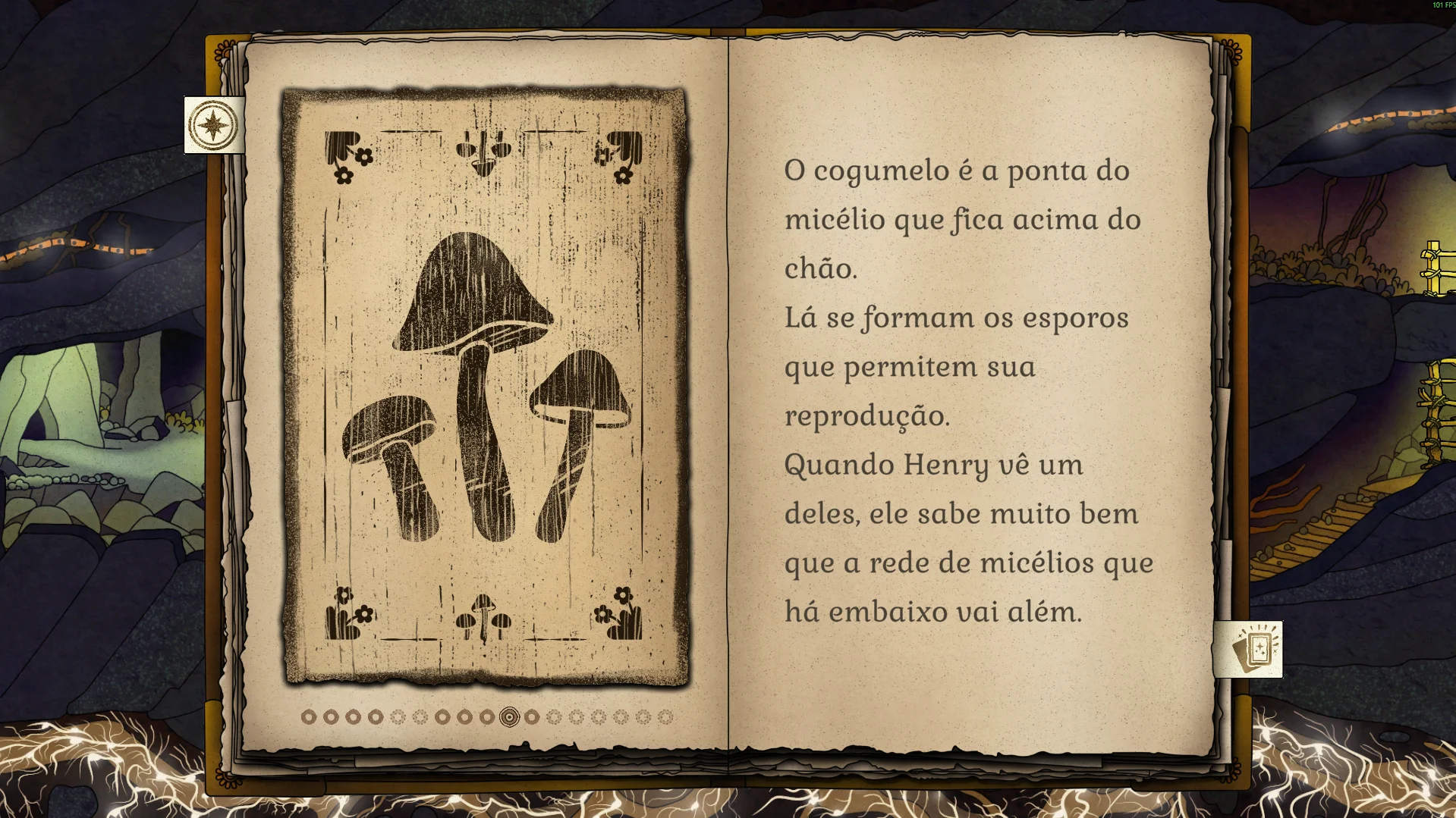 Henry's nature book, but this time in Portuguese: